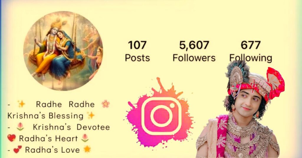 Krishna Bio For Instagram: