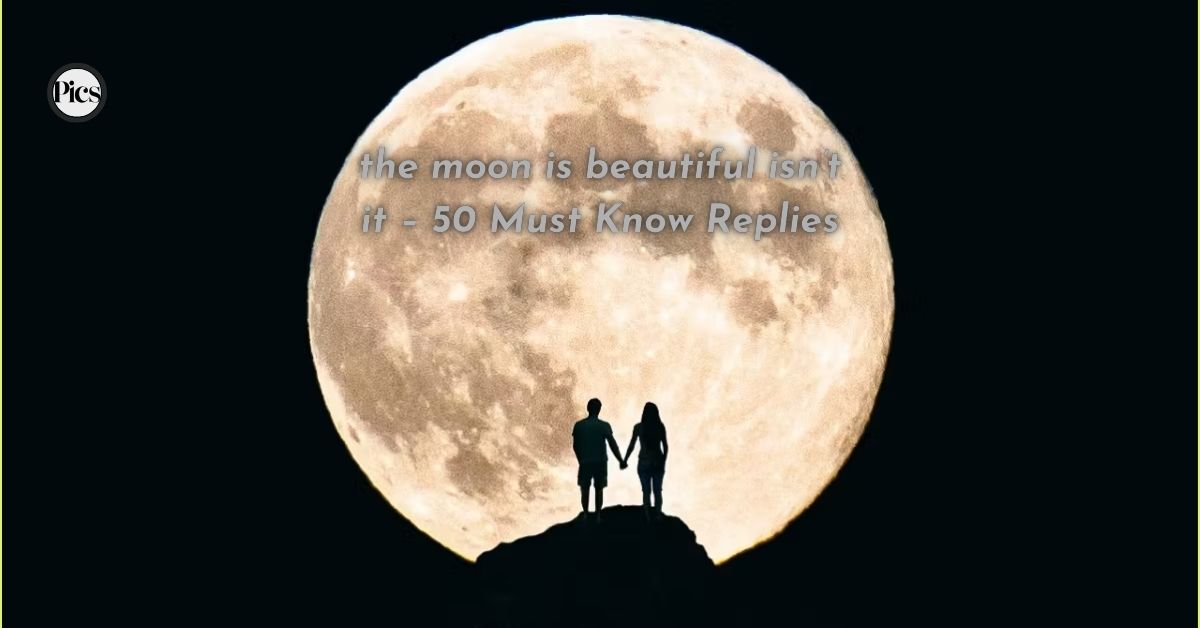 the moon is beautiful isn’t it – 50 Must Know Replies