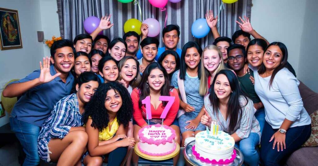 group-photo-17th-birthday-captions-with-friends